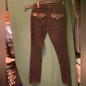 Size 28 black JC company,. jeans